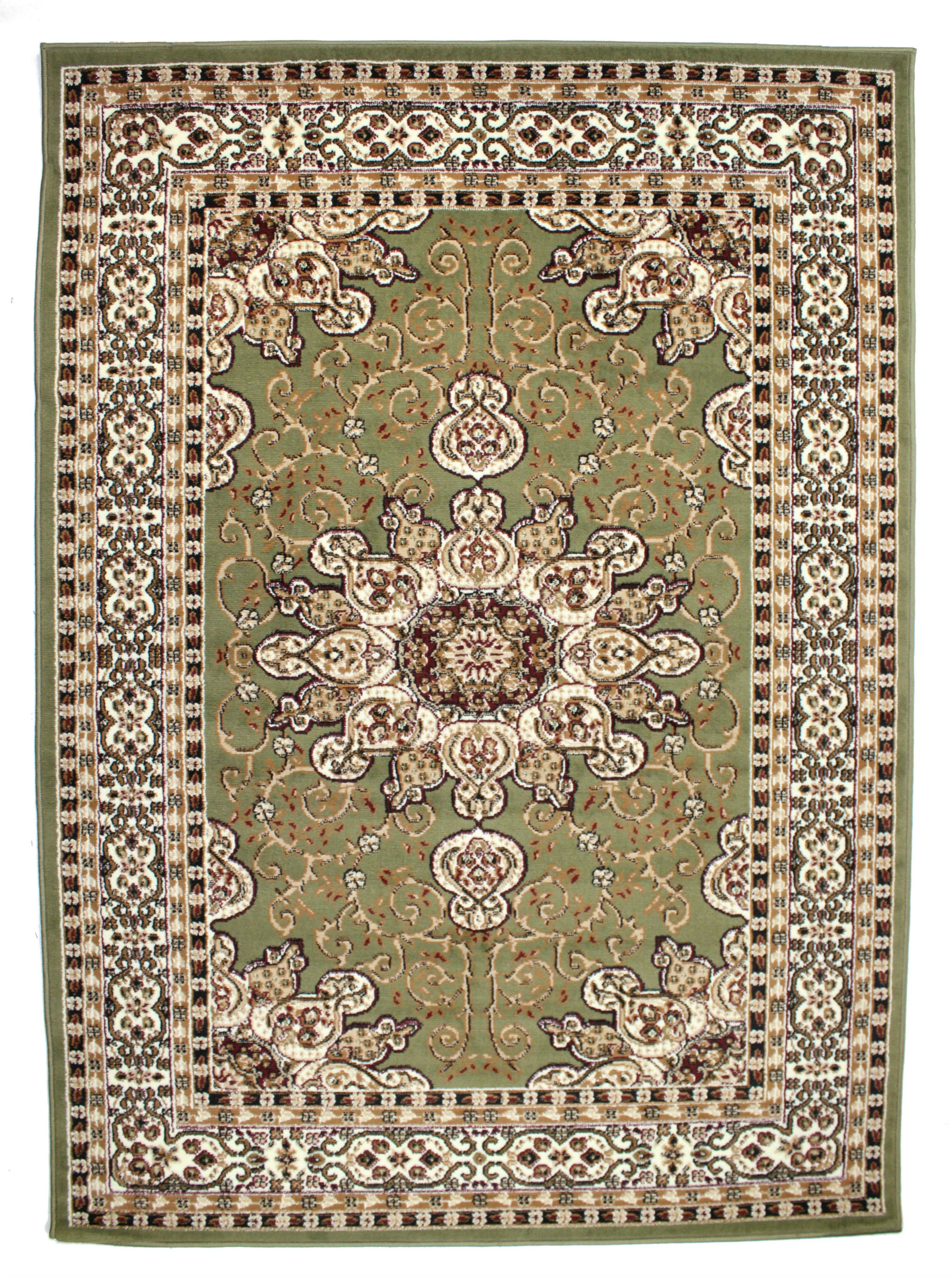 Ritual Green/Brown Area Rug