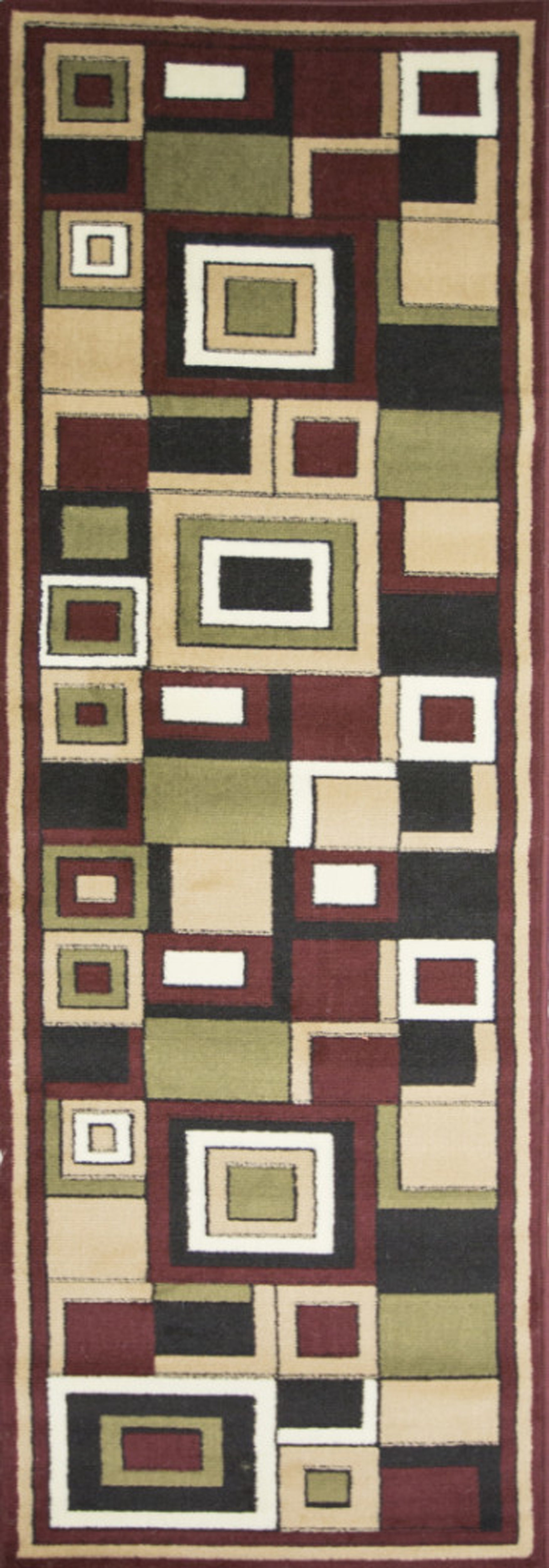Plaza Red Indoor Area Rug