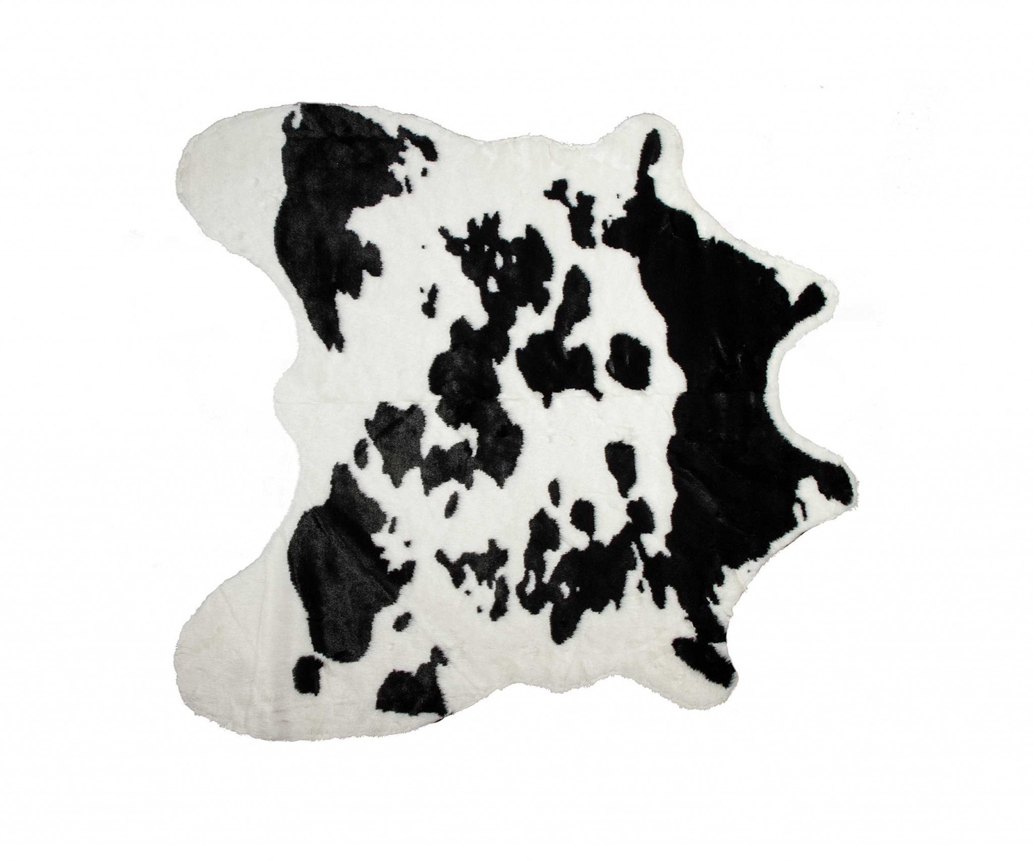 Black And White Animal Print Area Rug