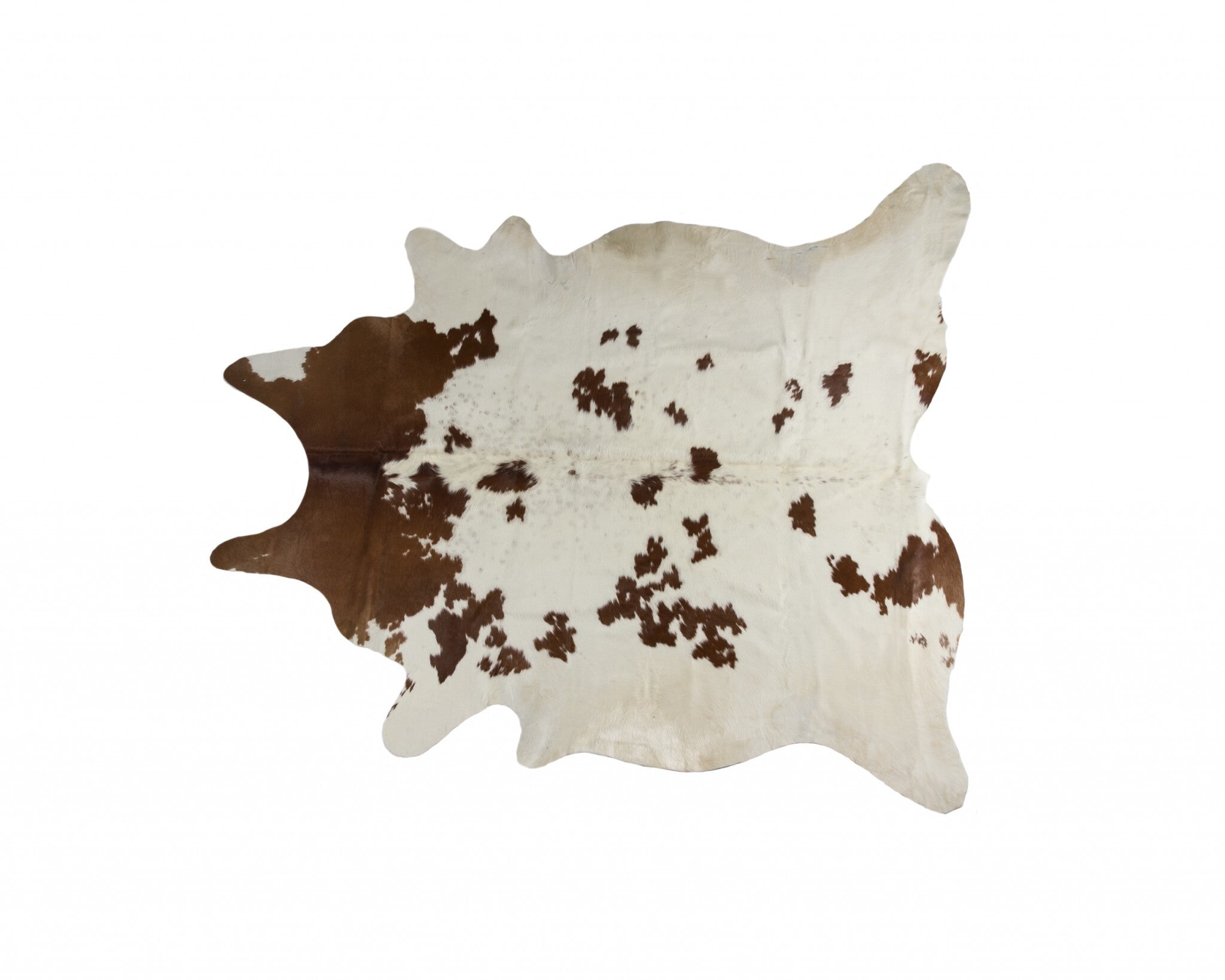 72" X 84" White And Brown Cowhide  Rug - Buy Rugs 