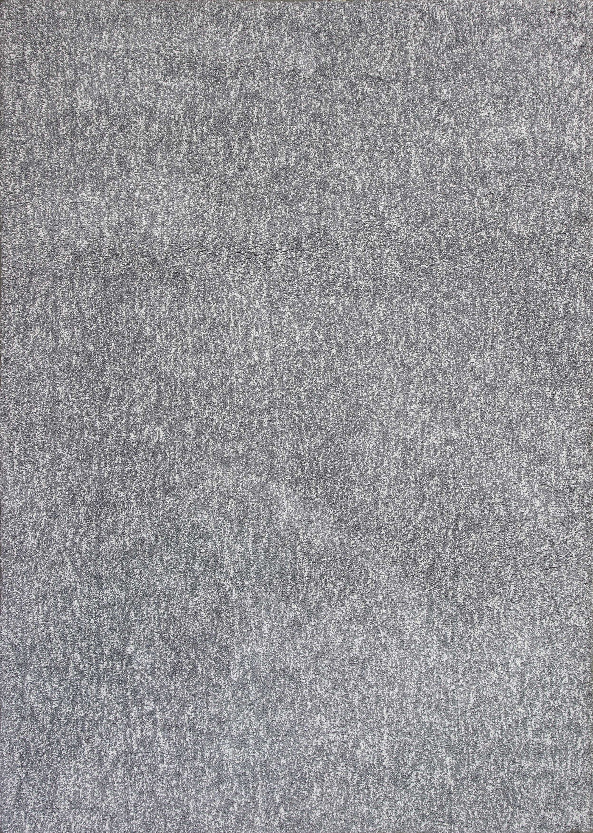 9' X 13' Polyester Grey Heather Area Rug