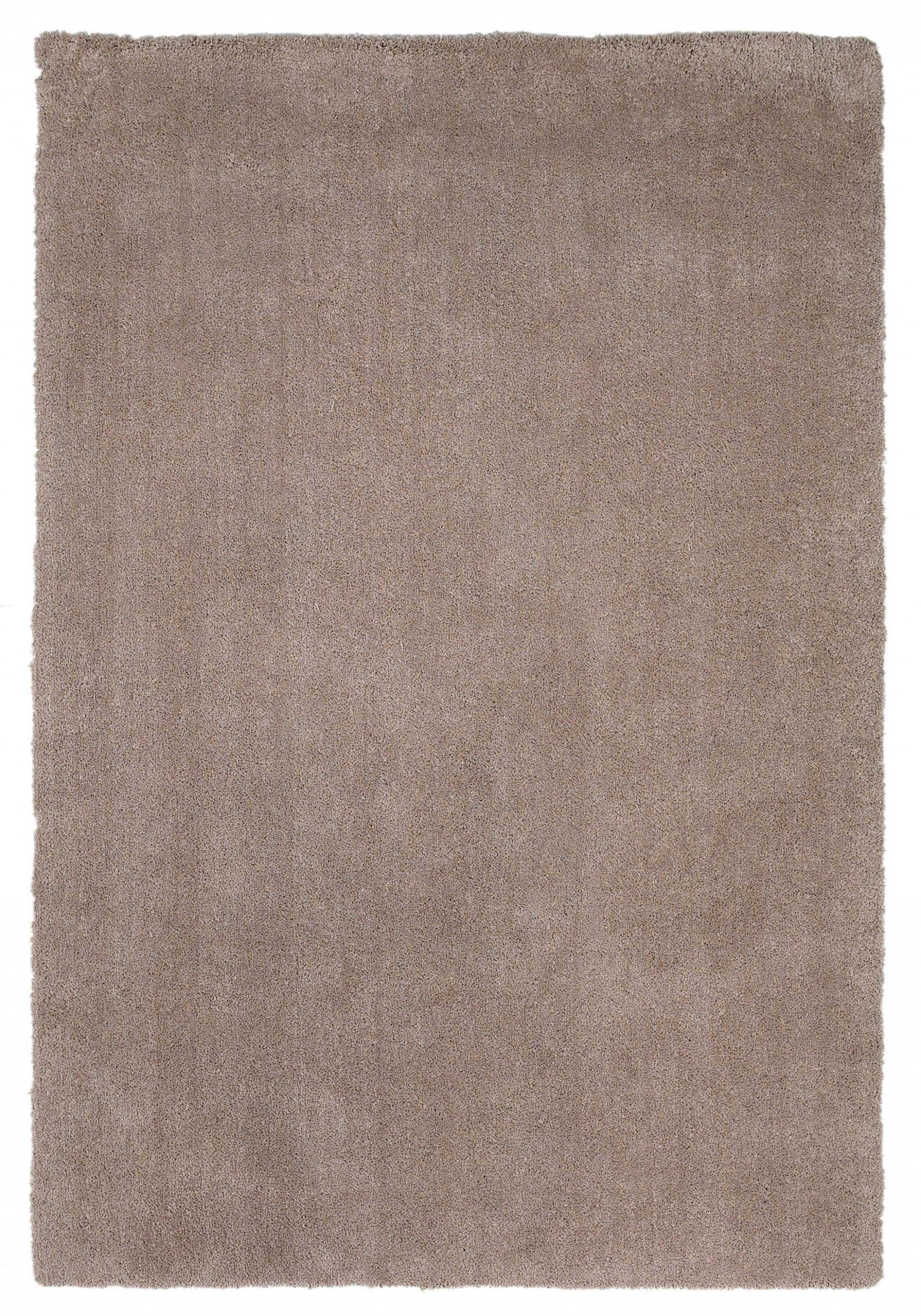 5'X7' Beige Indoor Shag Rug