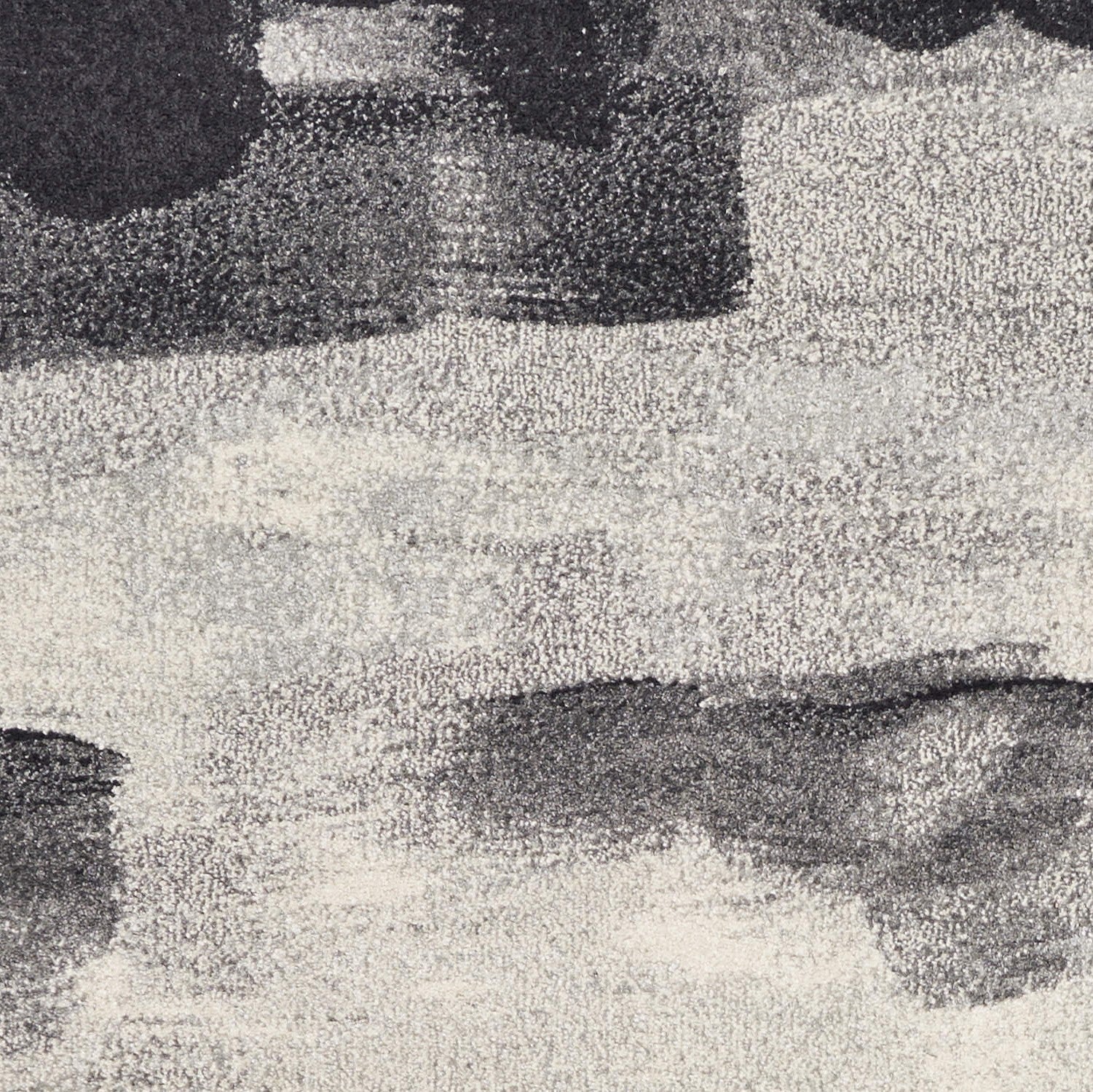 6' X 9' Grey Abstract Design Indoor Area Rug