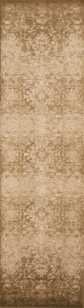 2' X 8' Beige Polypropylene Runner Rug