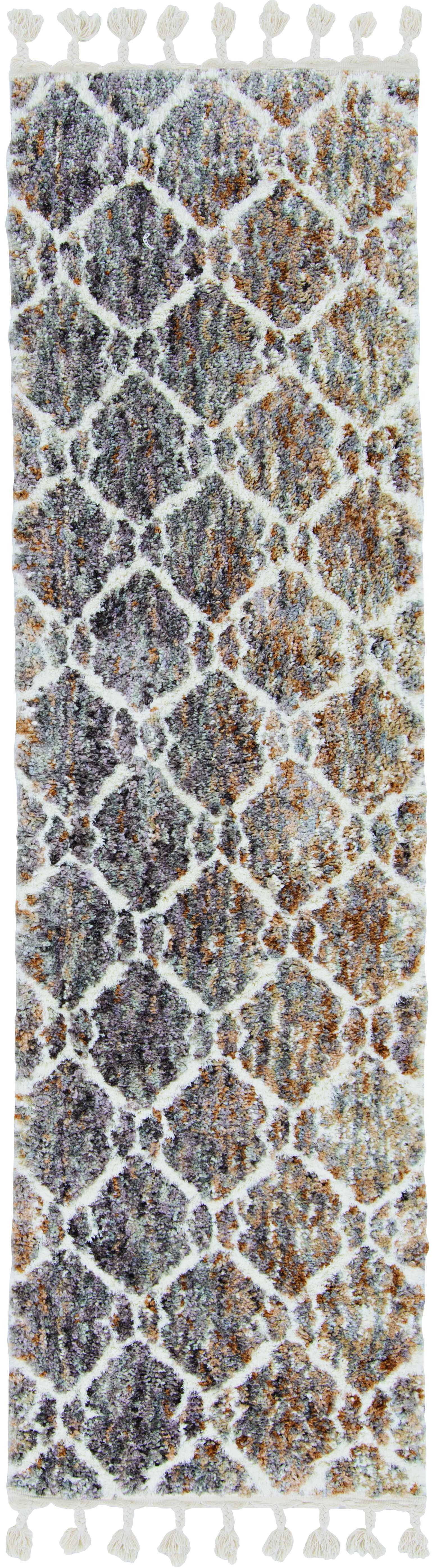 105 X 156 X 1 Grey Or  Sand Polyester Rug