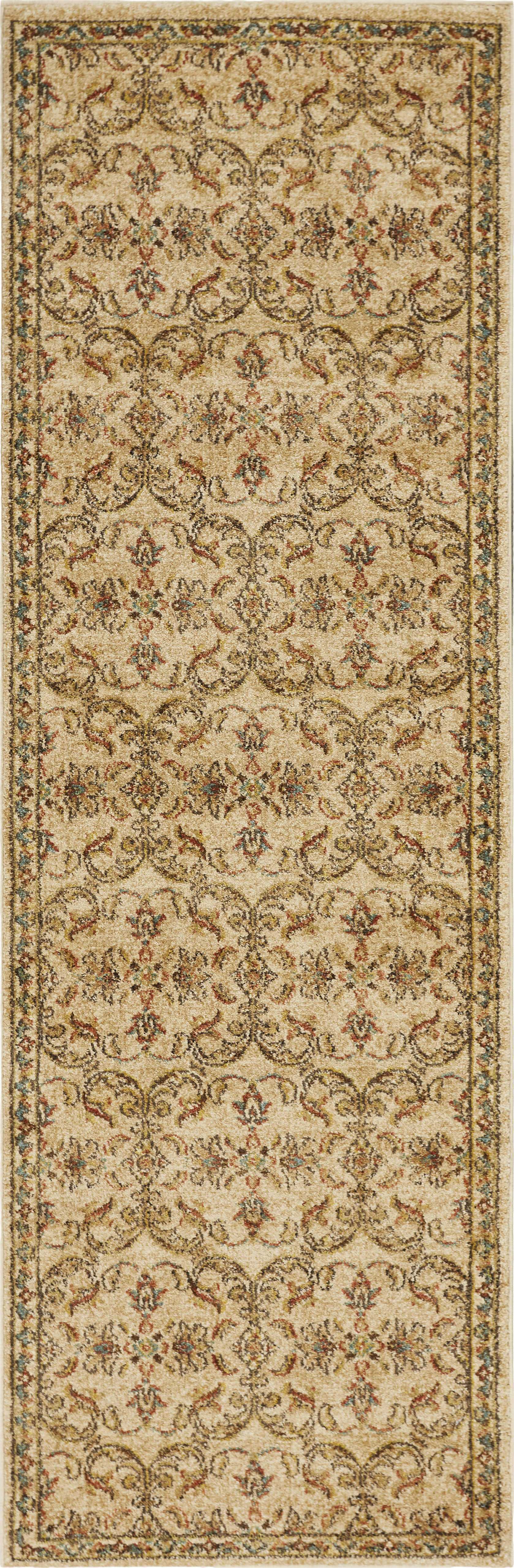 63" X 91" Sand Polypropylene Rug