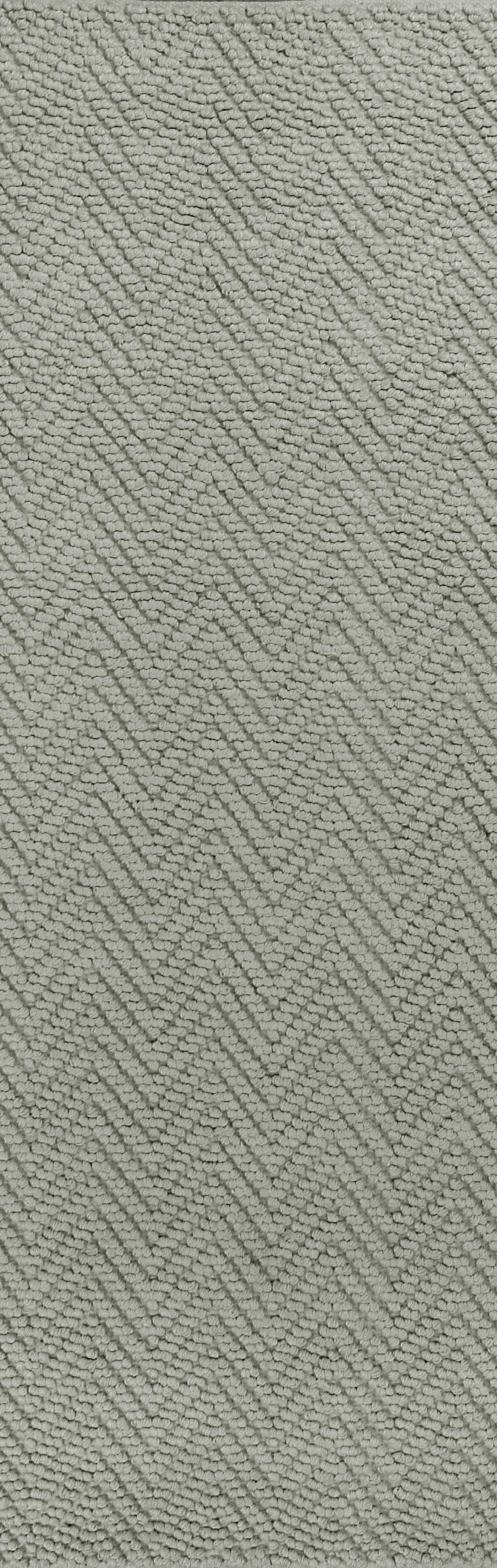 2' X 7' Grey Jute Runner Rug