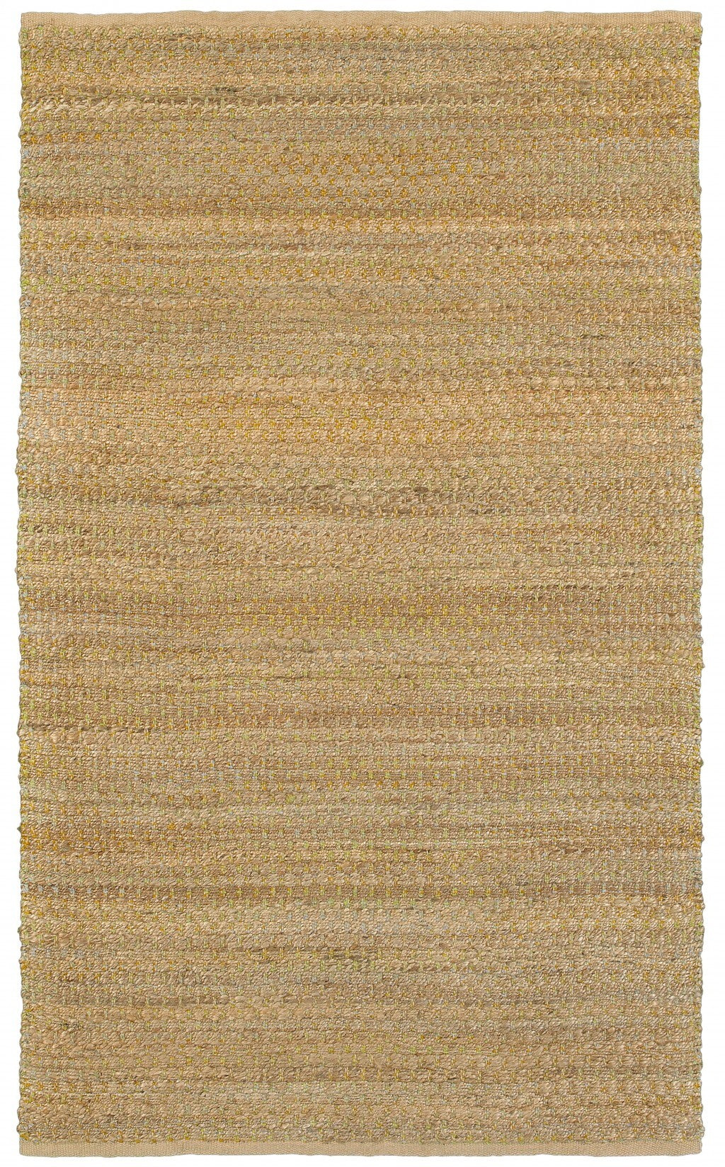 5' x 8' Classic Beige Toned Jute Area Rug