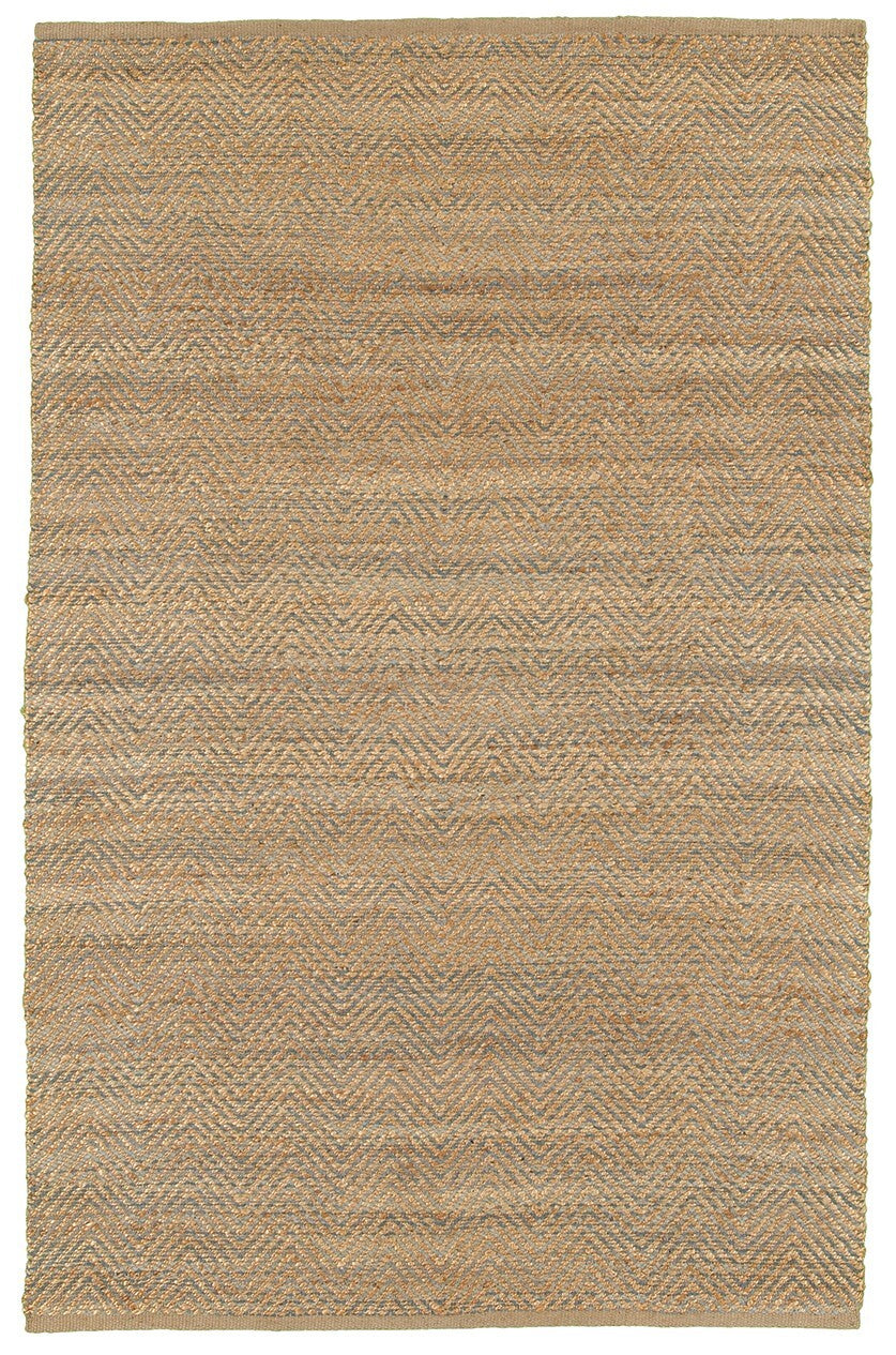 5' x 8' Tan and Gray Boho Chic Area Rug
