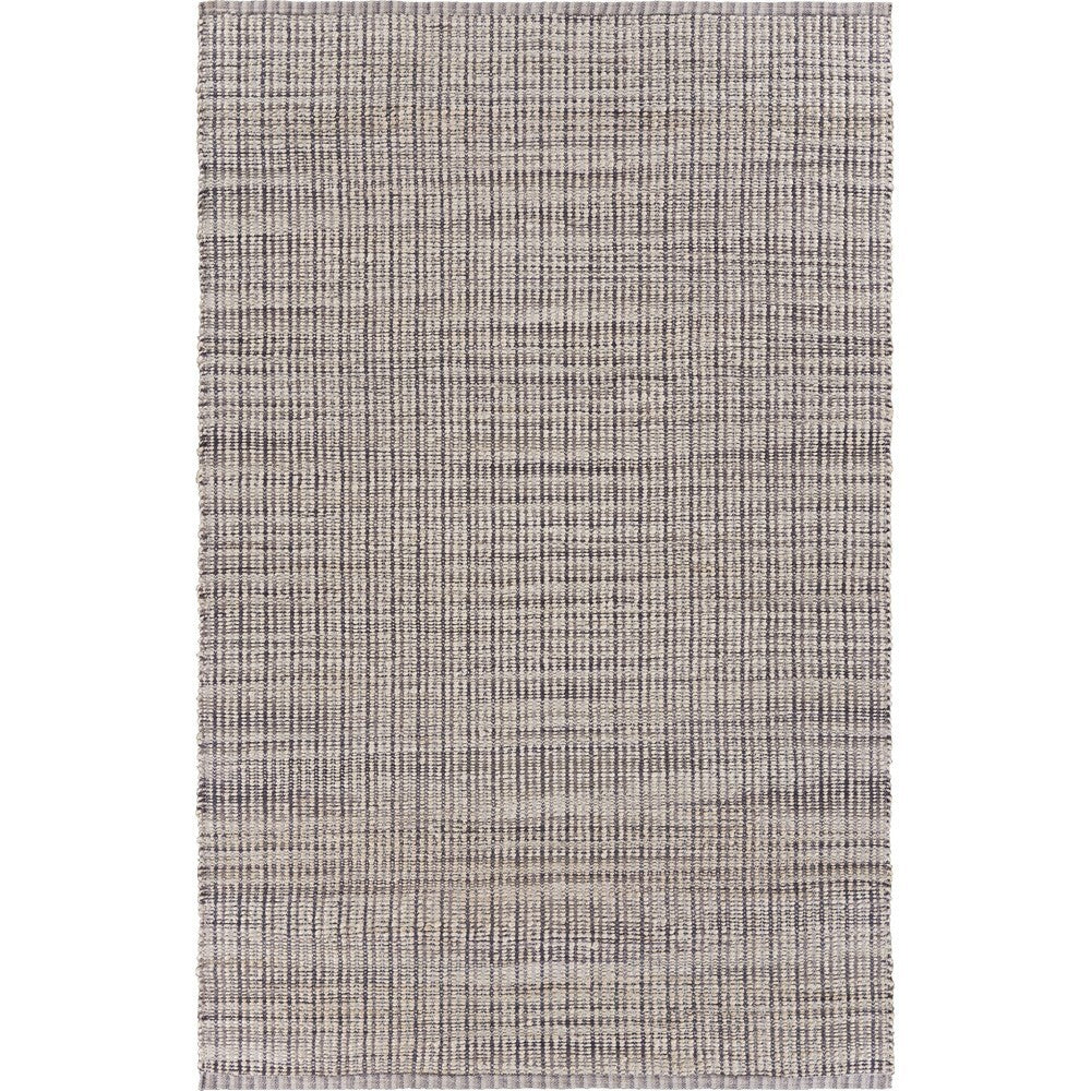 8' x 10' Brown and Beige Toned Jute Area Rug