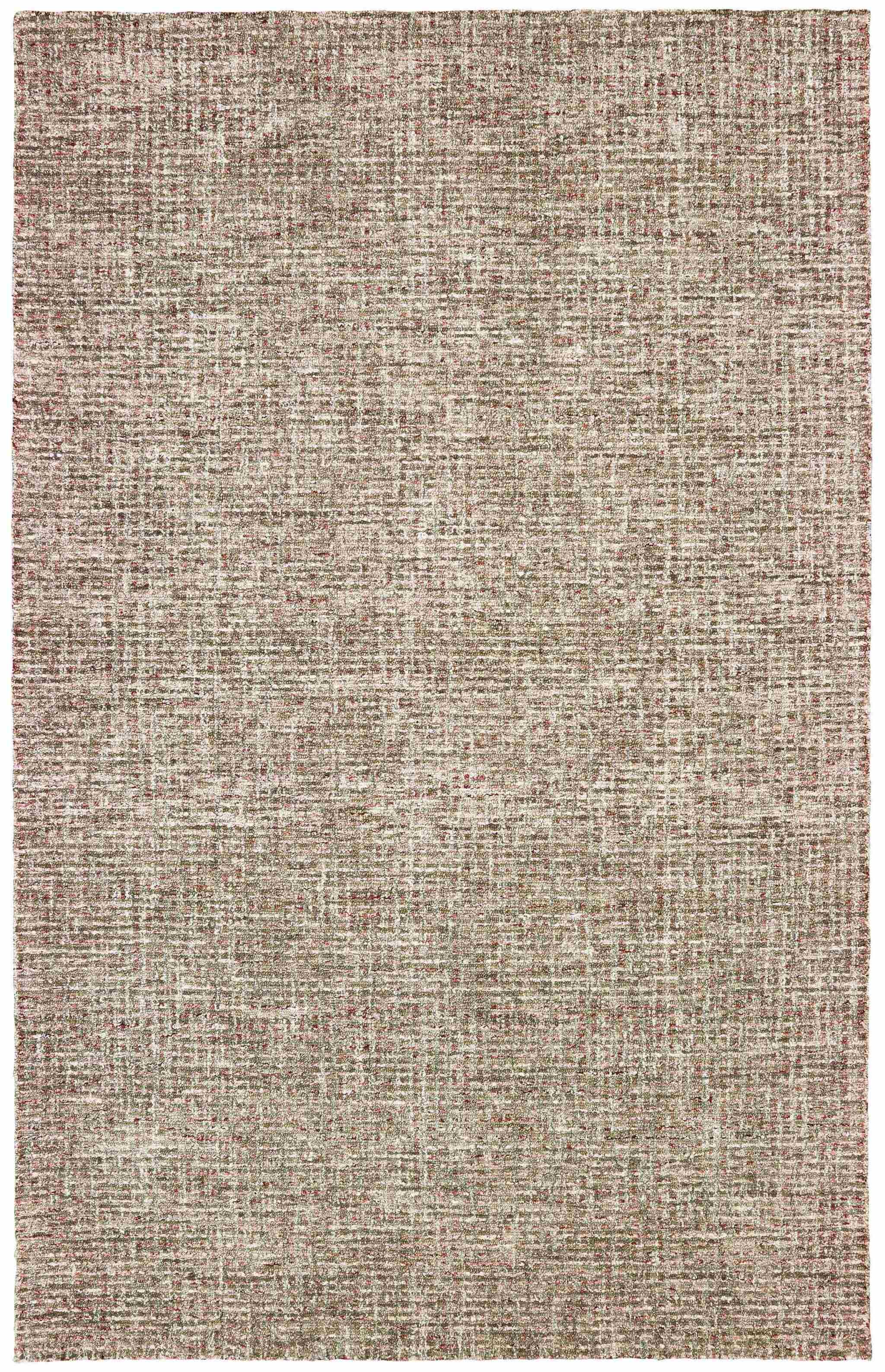 5' x 8' Brown Detailed Weave Area Rug