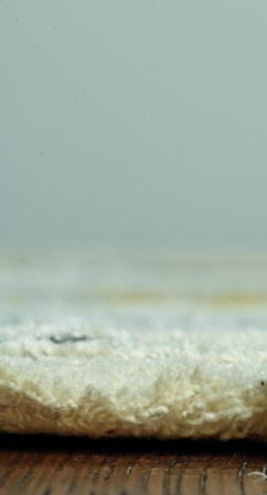 4' x 6' Blue White Distressed Traditional Area Rug