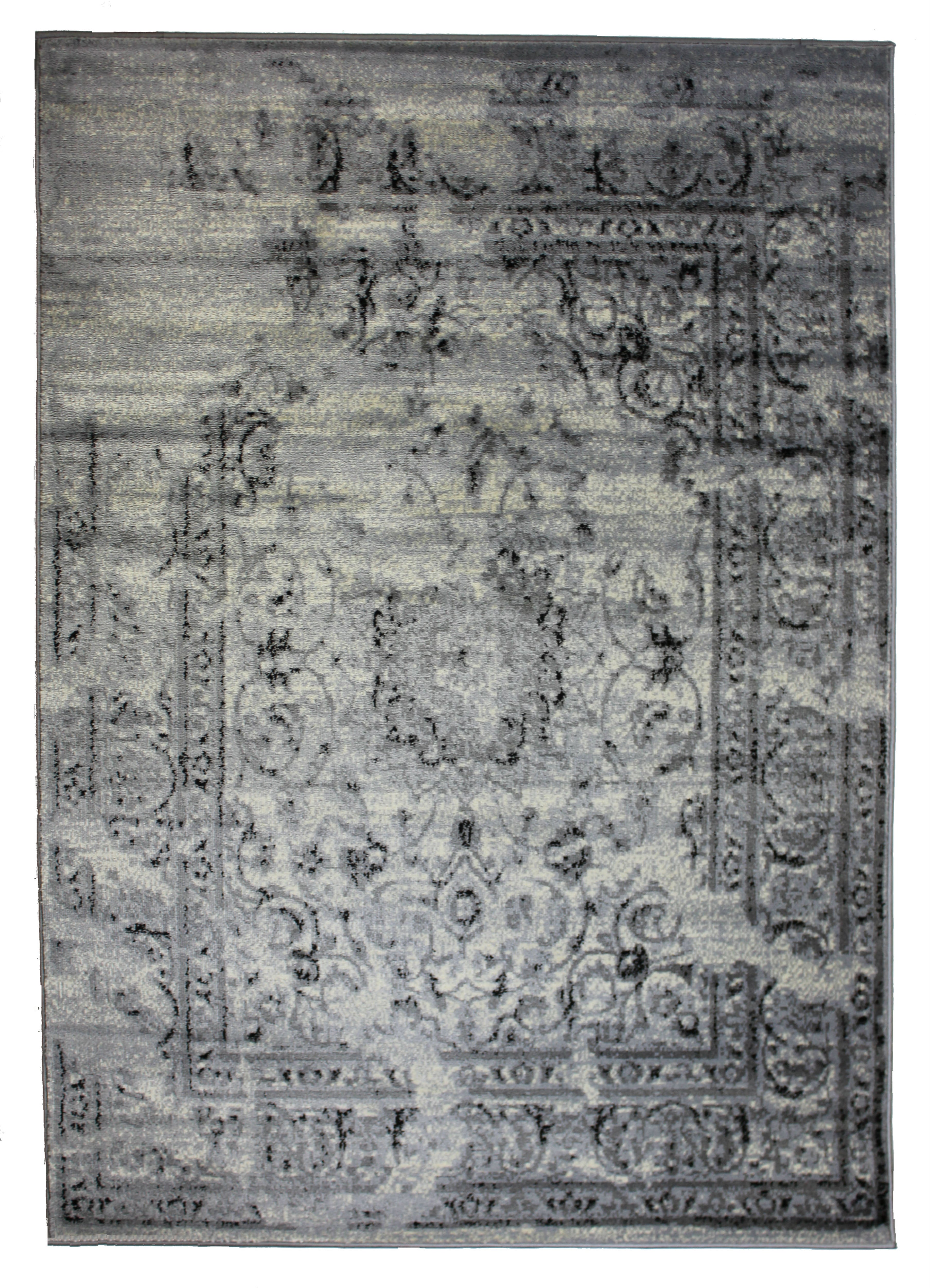 Raynolds Gray Area Rug 5 ft. by 7 ft.