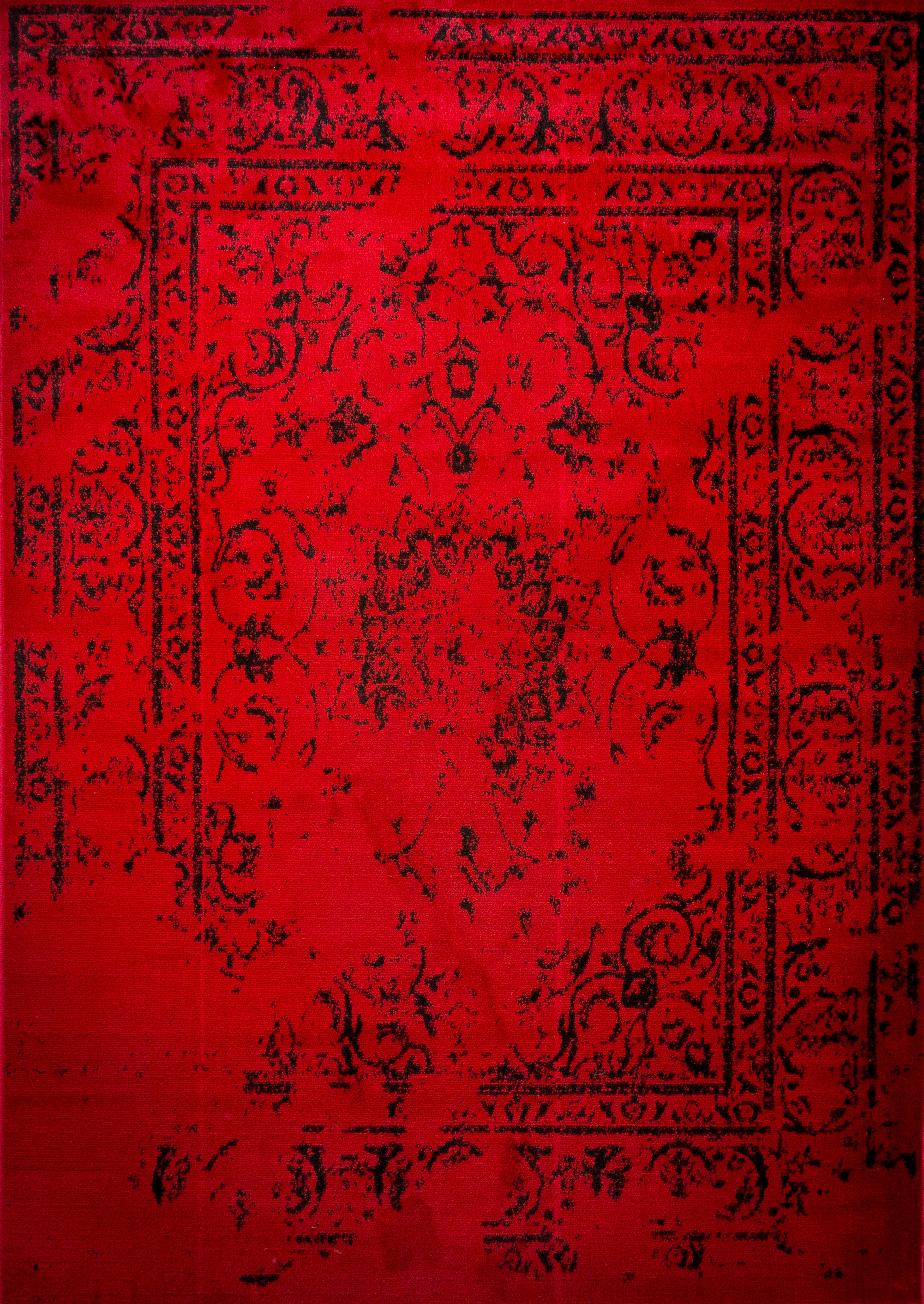 Jaime Red Area Rug 3 ft. by 5 ft.