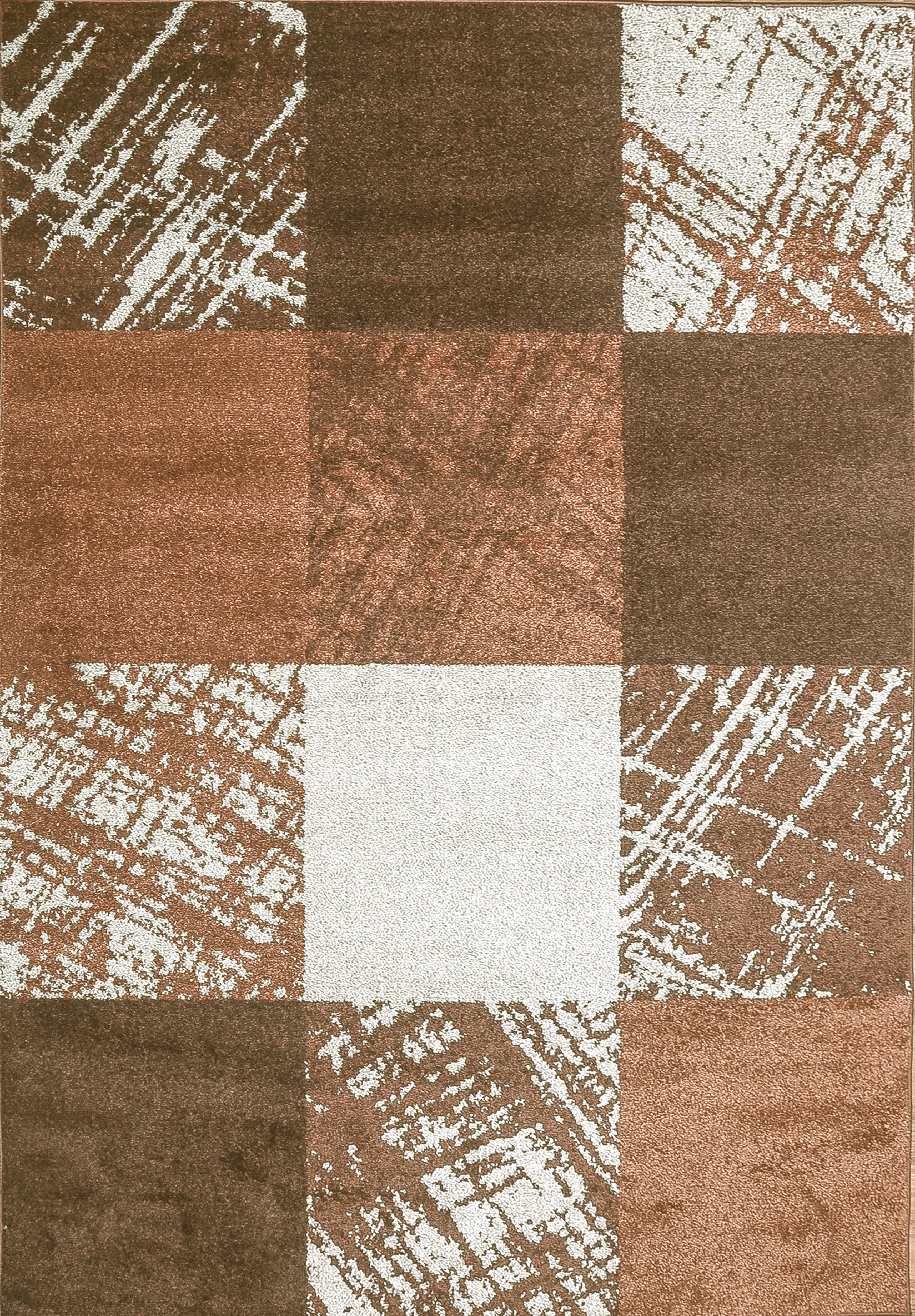 Caramel Drizzle Brown Beige Area Rug 3 ft. by 5 ft.